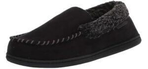 Dearfoams Men's Rebecca - Slipper for Achilles Tendonitis