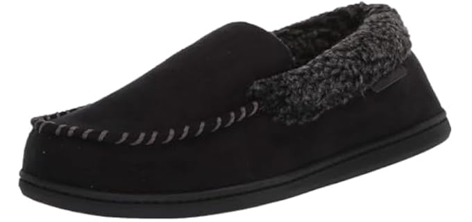 Dearfoams Men's Rebecca - Slipper for Achilles Tendonitis