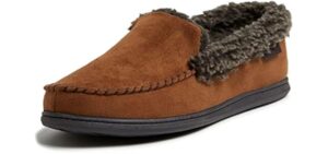 Dearfoams Men's Rebecca - Slipper for Supination