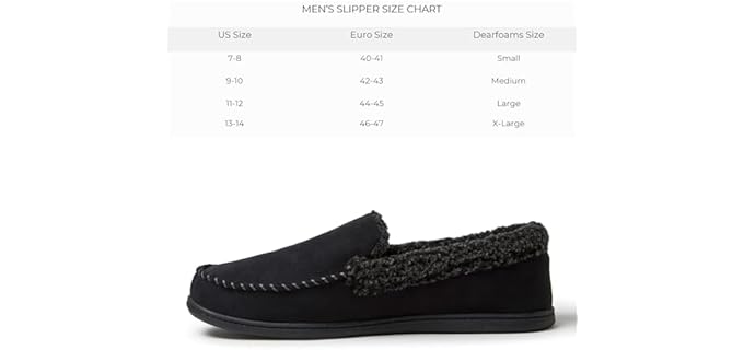 Dearfoams Men's Rebecca - Slipper for Achilles Tendonitis