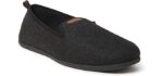 Dearfoams Men's Owen - Cracked Heels Slippers