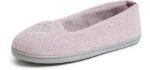 DearFoams Women's Eli - Slipper for Achilles Tendonitis