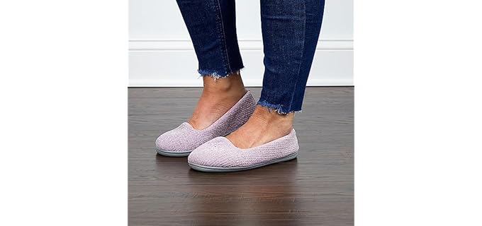 DearFoams Women's Eli - Slipper for Achilles Tendonitis