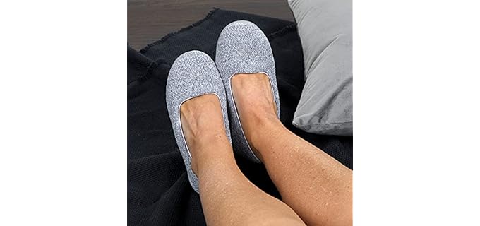 DearFoams Women's Eli - Slipper for Supination