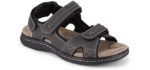 Dockers Men's Newpage - Memory Foam BackStrap Sandal
