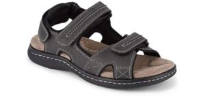 Dockers Men's Newpage - Memory Foam BackStrap Sandal
