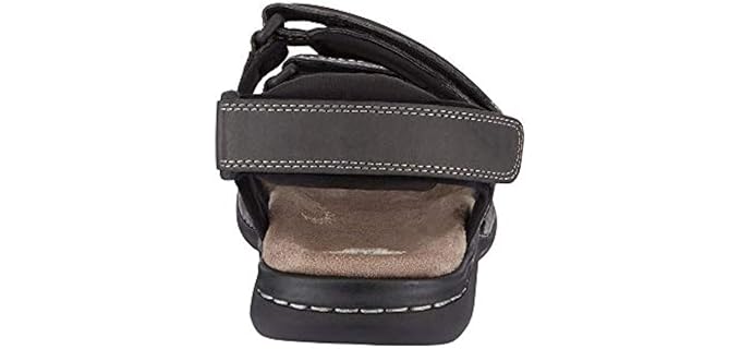 Dockers Men's Newpage - Memory Foam BackStrap Sandal