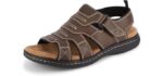 Dockers Men's Shorewood - Formal Memory Foam Sandals