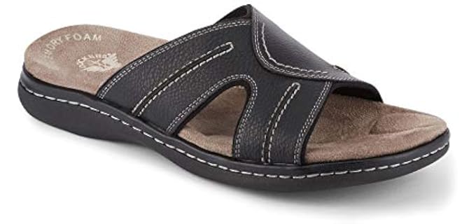 Dockers Men's Sunland - Dress Slide Sandals