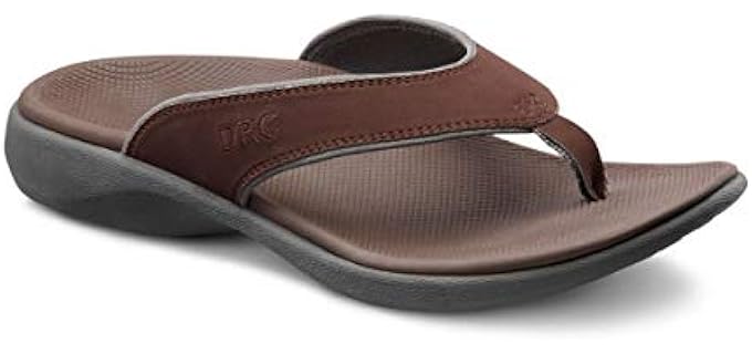 Dr. Comfort Men's Collin - Orthopedic Flip Flops