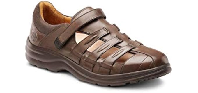 Dr. Comfort Women's Breeze - Walking Sandals for Long Distances