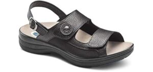 Dr. Comfort Women's Lana - Orthopaedic Sandal for Morton’s Neuroma