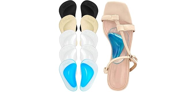 Dr.Foot Unisex Arch Support - Insoles for Sandals 