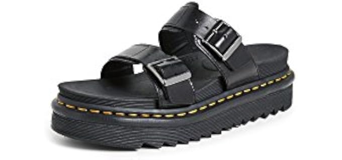 Dr. Martens Men's Myles - Slide Sandal for Heel Pain