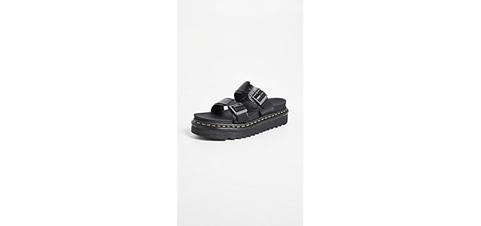 Dr. Martens Men's Myles - Slide Sandal for Heel Pain