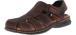 Dr. Scholls Men's Gaston - Fisherman Style Orthopedic Sandals