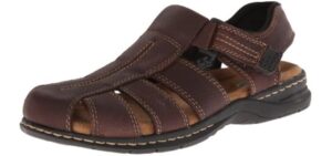 Dr. Scholls Men's Gaston - Fisherman Style Orthopedic Sandals