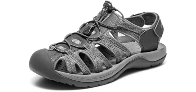 Dreampairs Men's Adventurous - Adventure Sports Sandal for Kayaking