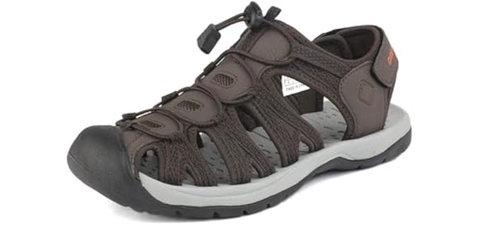 Dream Pairs Men's 160912-M-NEW Adventurous - Sandals for Corns