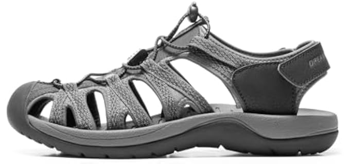Dreampairs Men's Adventurous - Adventure Sports Sandal for Kayaking