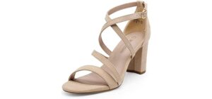 Dream pairs Women's Low Cut - Block Heel Sandals