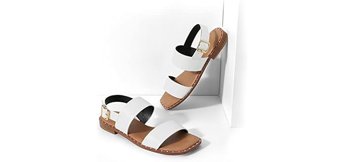 Dream Pairs Women's Summer - Sandal for Wedding Guests