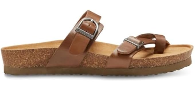 Eastland Women's Tiogo - Sandals with a Cork Footbed