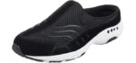 Easy Spirit Women's Traveltime - Comfortable Athletic Mules for Work