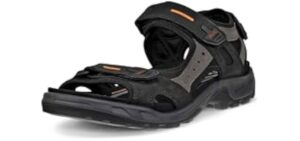 ECCO Men's Yucatan Offroad - Walking Sandals for High Arch
