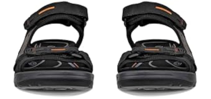 ECCO Men's Yucatan Offroad - Walking Sandals for High Arch