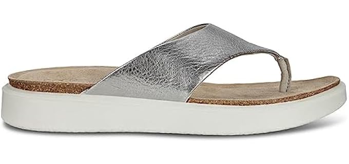 ECCO Women's Corksphere - Cork Flip Flops