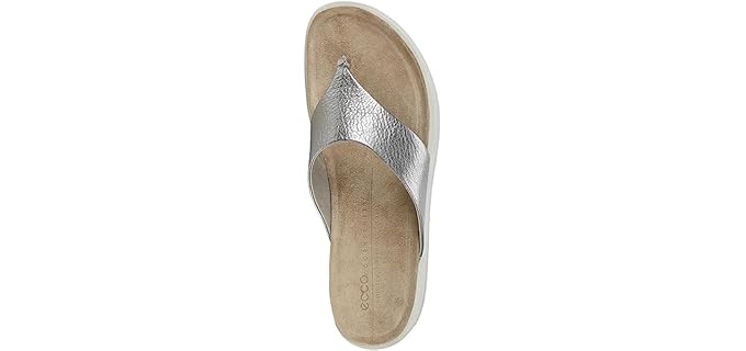 ECCO Women's Corksphere - Cork Flip Flops