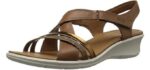 ECCO Women's Felicia Wedge - Dress Sandal