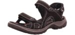 ECCO Women's Yucatan - Sandals for Hiking and Trail Walking