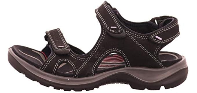ECCO Women's Yucatan - Sandals for Hiking and Trail Walking