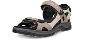 ECCO Women's Yucatan - Supportive Walking Sandals for Arthritic Feet