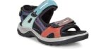 ECCO Women's Yucatan - Big Feet Outdoor Sandals