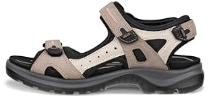ECCO Women's Yucatan - Supportive Walking Sandals for Arthritic Feet