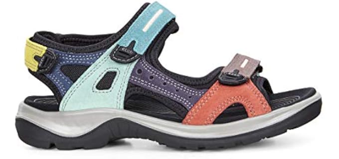 ECCO Women's Yucatan - Big Feet Outdoor Sandals