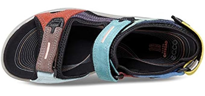 ECCO Women's Yucatan - Big Feet Outdoor Sandals