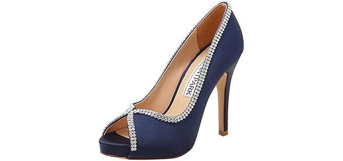 ElegantPark Women's Peep Toe - Bridesmaid Wedding Sandals