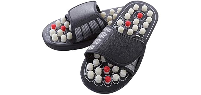 Evalaina Men's Acupoint - Massage Sandals