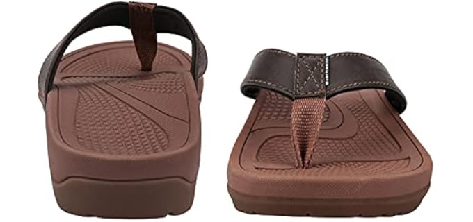 Everhealth Women's Orthotic - Flip Flops for Bigger Feet