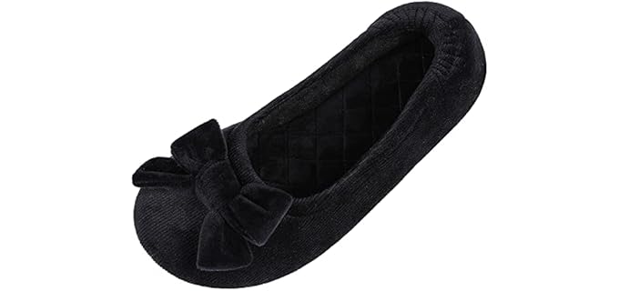 Evshine Women's Ballerina - Ballet Slippers