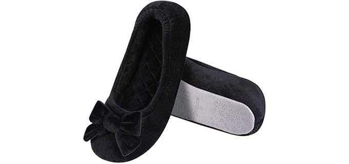 Evshine Women's Ballerina - Ballet Slippers