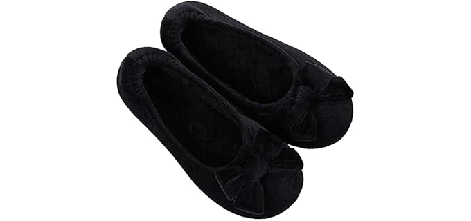 Evshine Women's Ballerina - Ballet Slippers