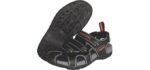 Unisex Men's E-SS503-u - Closed Toe Cycling Sandal