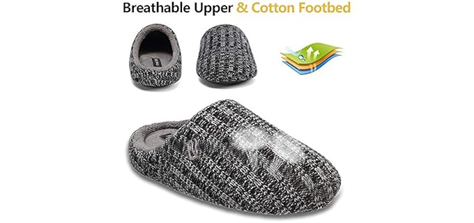 Fanture Unisex Memory Foam - Winter Japanese House Slippers