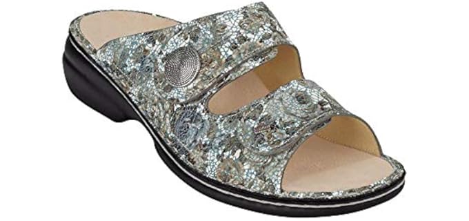 Finn Comfort Women's Sansibar - Elegant Slide Sandals