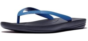 FitFlops Men's Iqushion - Walking Flip-Flops for Sesamoiditis